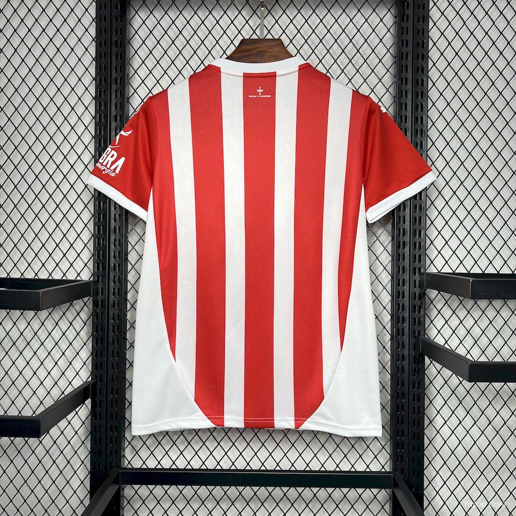 24/25 Sporting De Gijon Home Jersey 1:1 Thai Quality