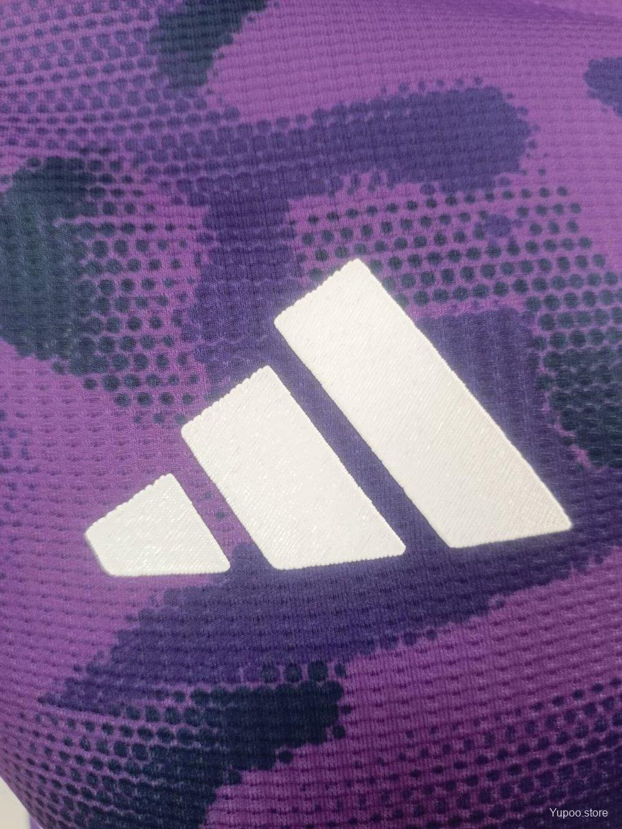 Player Version 24/25 Fulham Third Purple Jersey 1:1 Thai Quality