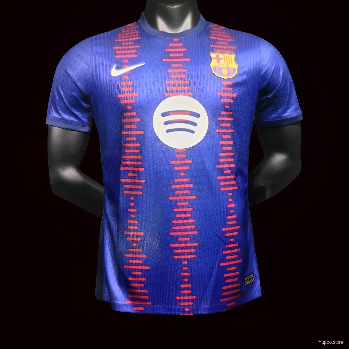 Player Version 24/25 Barcelona 125th Anniversary Special Jersey 1:1 Thai Quality