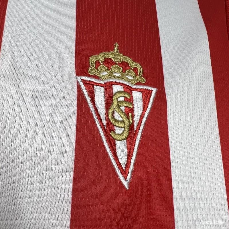 24/25 Sporting De Gijon Home Jersey 1:1 Thai Quality