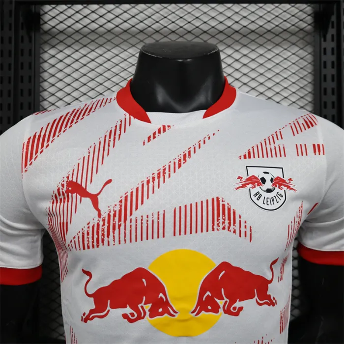 Player Version RB Leipzig Home Jersey 24/25 Football Kit 1:1 Thai Quality