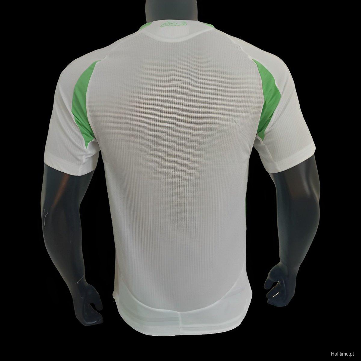 Player Version 24/25 Algeria Home Shirt 1:1 Thai quality