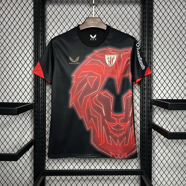 24/25 Athletic Bilbao pre-match training shirt 1:1 Thai Quality