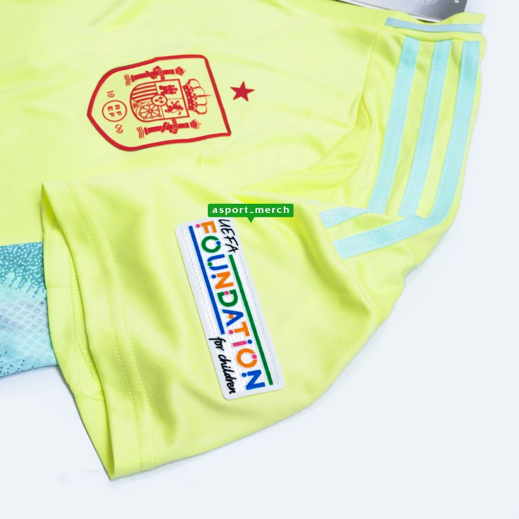 Edición Campeón Fan Spain Away Kit 24/25 Euro Cup 2024 Football Jersey