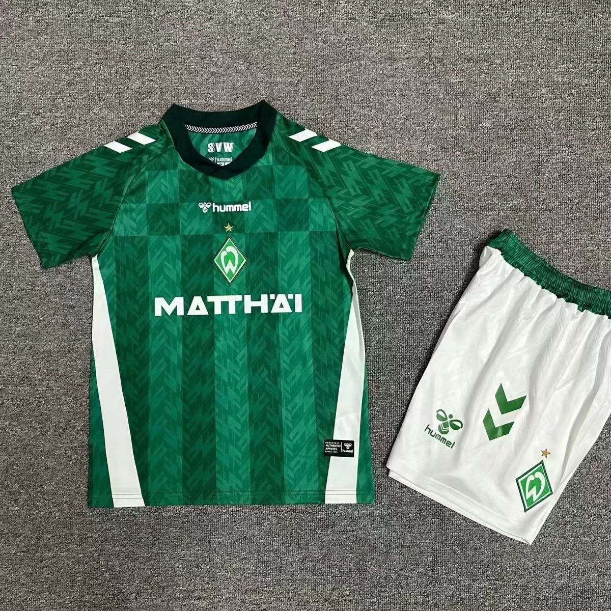 Kids 24/25 SV Werder Bremen Home Jersey 1:1 Thai quality