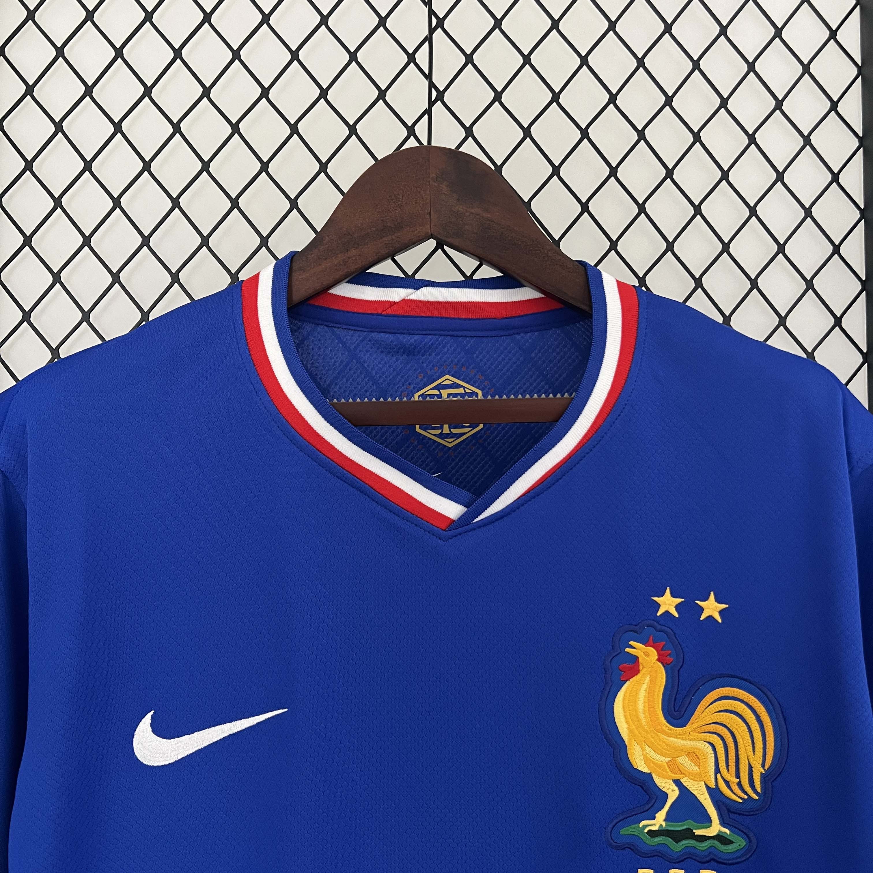 2024 France Home Football Shirt 1:1 Thai Quality