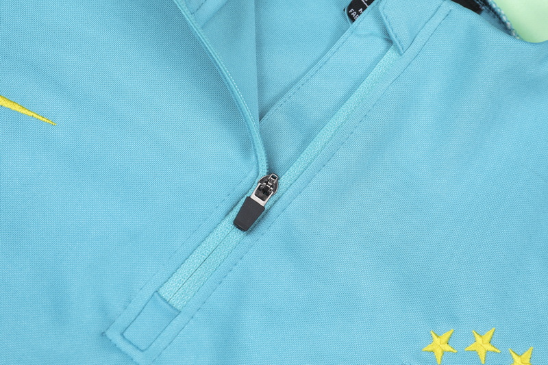 24/25 Brazil green half-zip training suit 1:1 Thai quality
