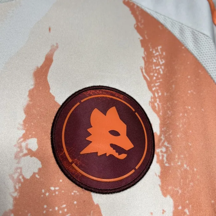 24/25 AS Roma Away White Jersey 1:1 Thai Quality 1:1 Thai Quality