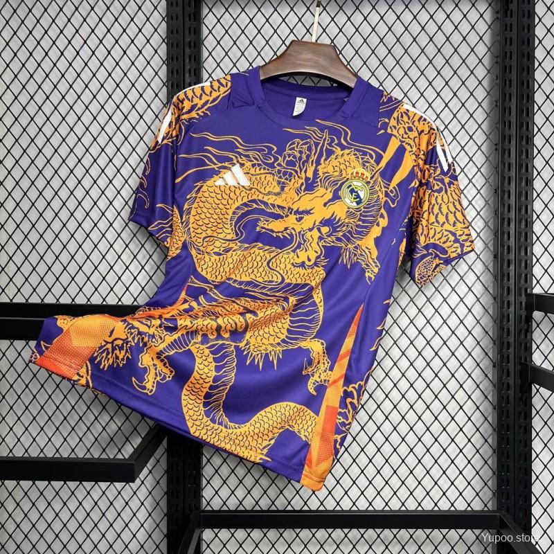 2024/25 Real Madrid Purple Dragon Special Edition Jersey 1:1 Thailand Quality