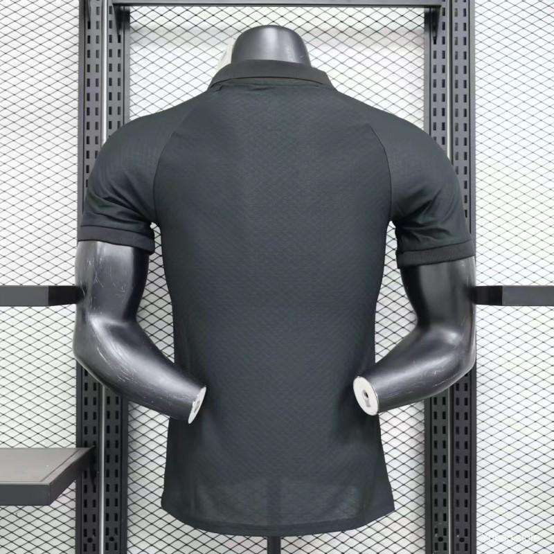 Player Version 24/25 Olympique Marseille Black 125th Goalkeeper Jersey 1:1 Thai quality