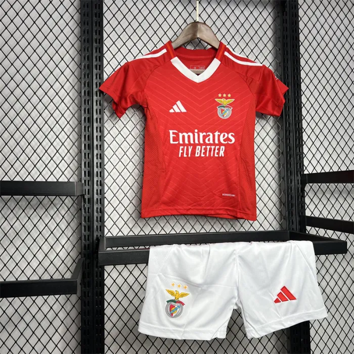 Kids Benfica Home Jersey 24/25 Football Kit 1:1 Thai Quality