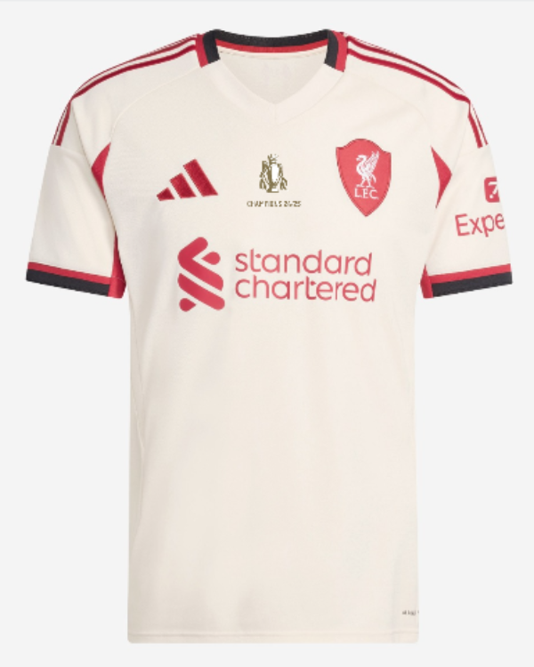 (S-4XL) Liverpool 25/26 Premier League Champions Away Kit 1:1 Thai Quality