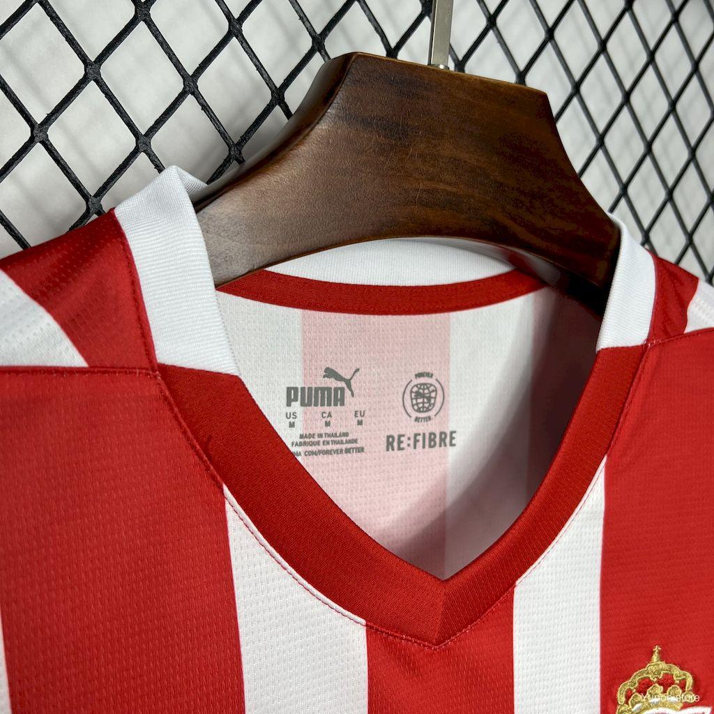 24/25 Sporting De Gijon Home Jersey 1:1 Thai Quality