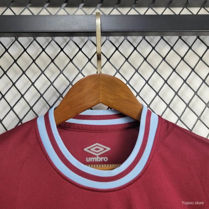 24/25 Kids West Ham United Home Jersey 1:1 Thai Quality