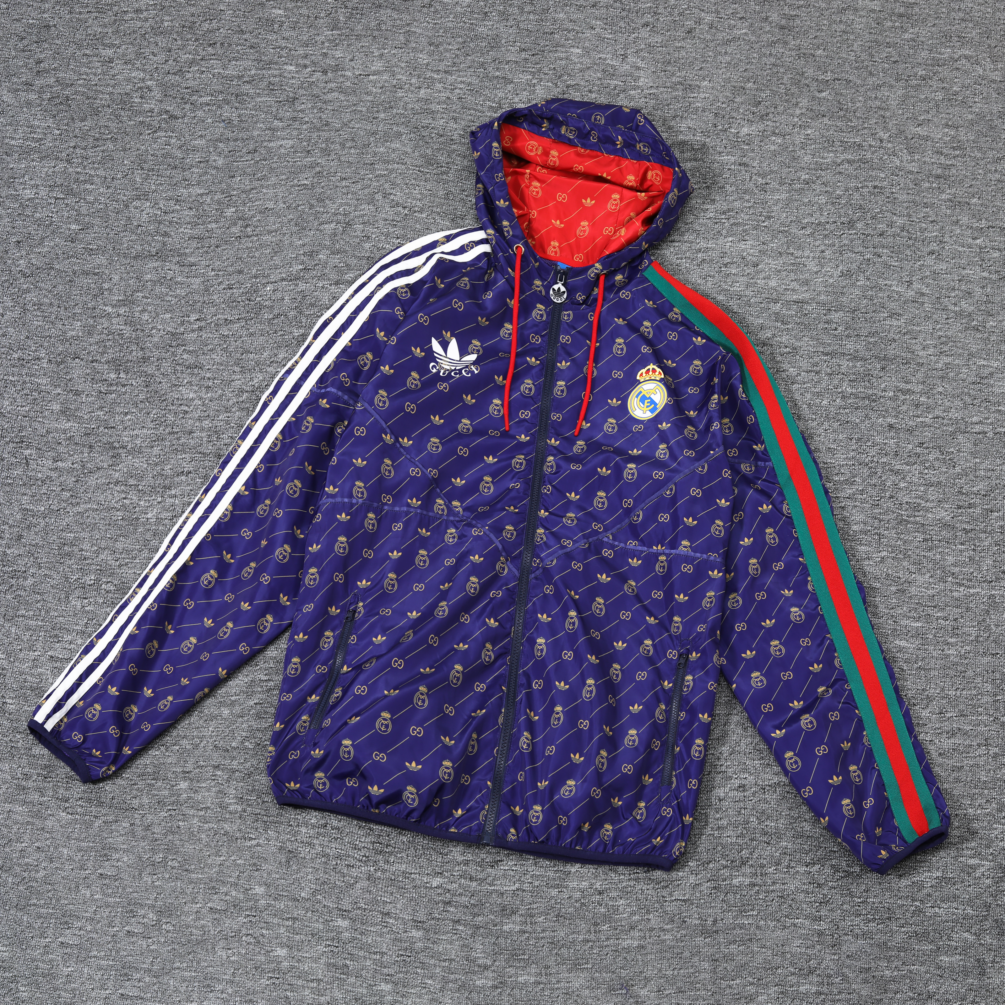 24/25 Real Madrid GUCCI co-branded jacket 1:1 Thai quality