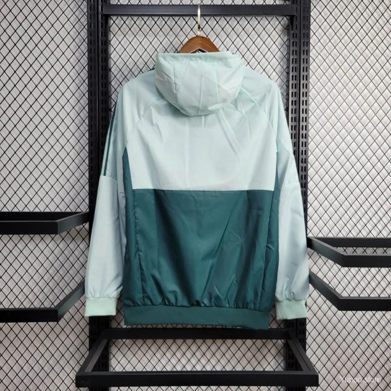 24/25 Man Utd Green Windbreaker 1:1 Thai quality