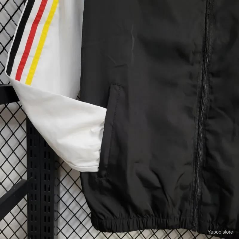 24/25 Man Utd Black/White Windbreaker 1:1 Thai quality