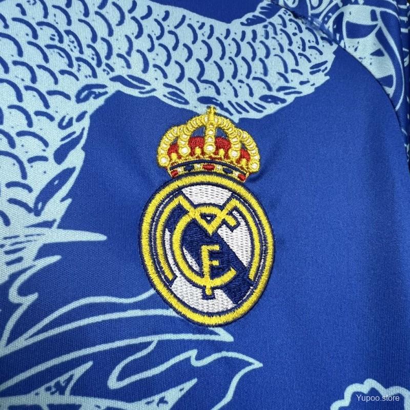 2024/25 Real Madrid Blue Dragon Special Edition Jersey 1:1 Thailand Quality