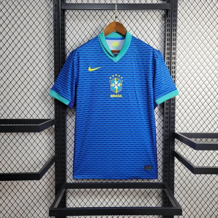 Brazil Away Kit 24/25 Copa America 2024 Football Jersey 1:1 Thai Quality
