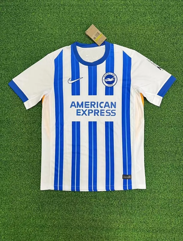 24/25 Brighton Hove Albion Home White Jersey 1:1 Thai Quality