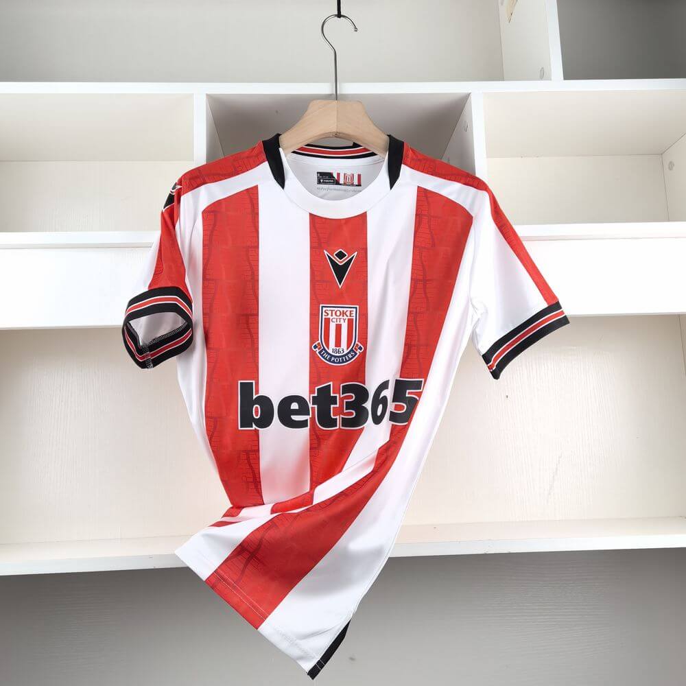 24/25 Stoke City Home Football Jersey