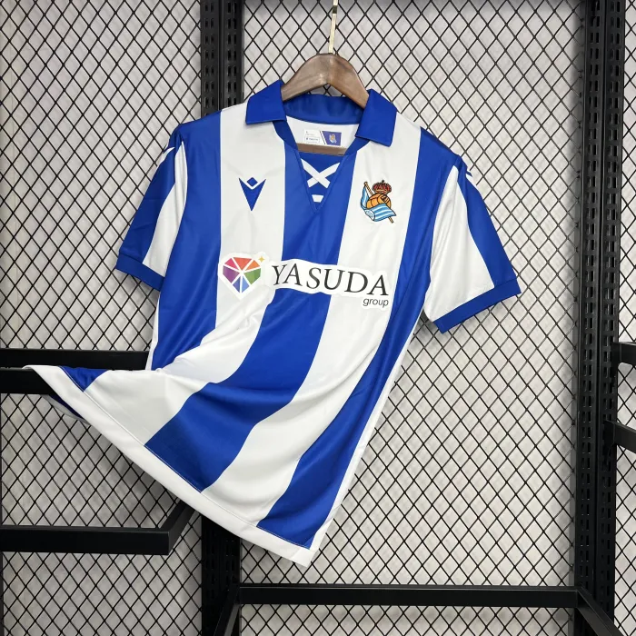 Real Sociedad Home Kit 24/25 Football Jersey 1:1 Thai quality
