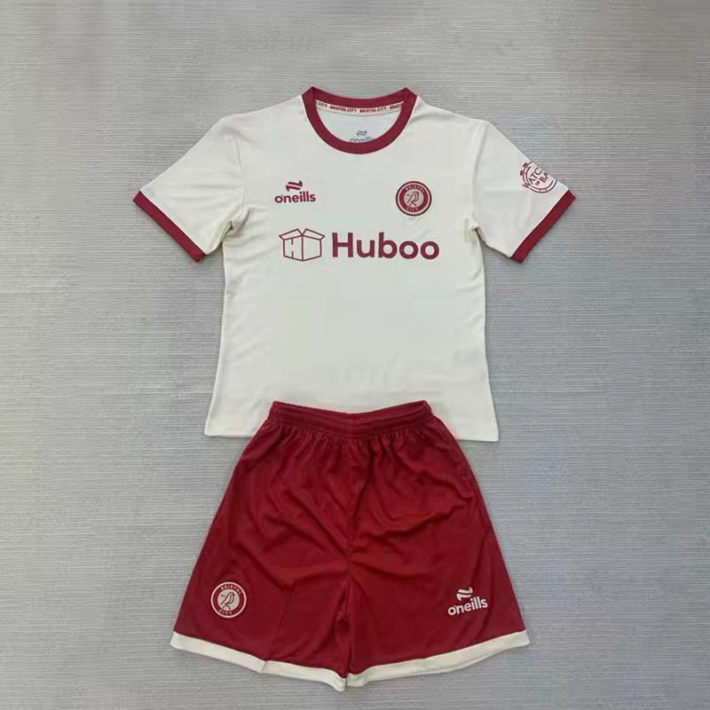 24/25 Bristol City Away Football Shirt - Kids