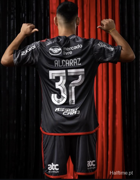 24/25 Flamengo Third Black Jersey With Full Sponsor 1:1 Thai Quality