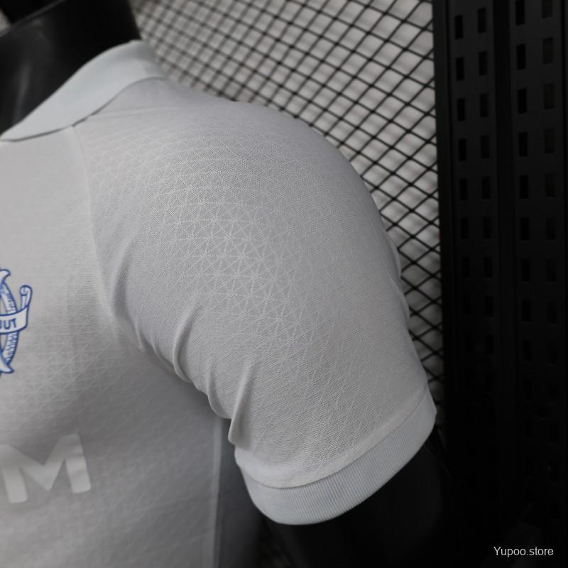 Player Version 24/25 Olympique Marseille 125th Anniversary White Jersey 1:1 Thai quality
