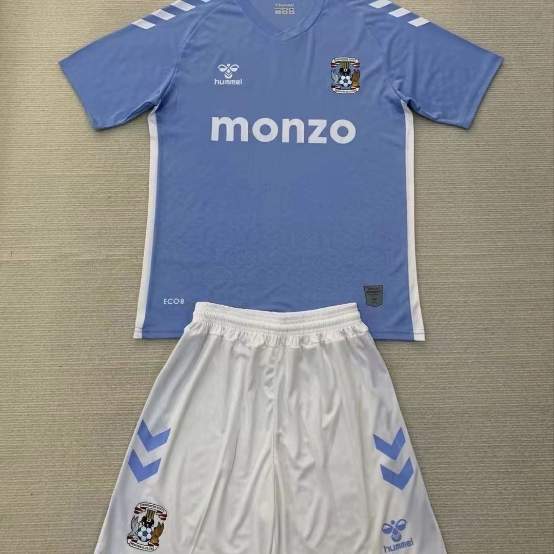 Kids Size 24/25 Coventry City Away Kit 1:1 Thai Quality