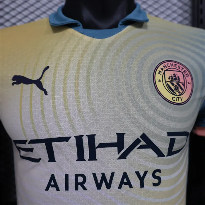 Player Version MCFC Fourth Kit 24/25 Football Jersey 1:1 Thai quality
