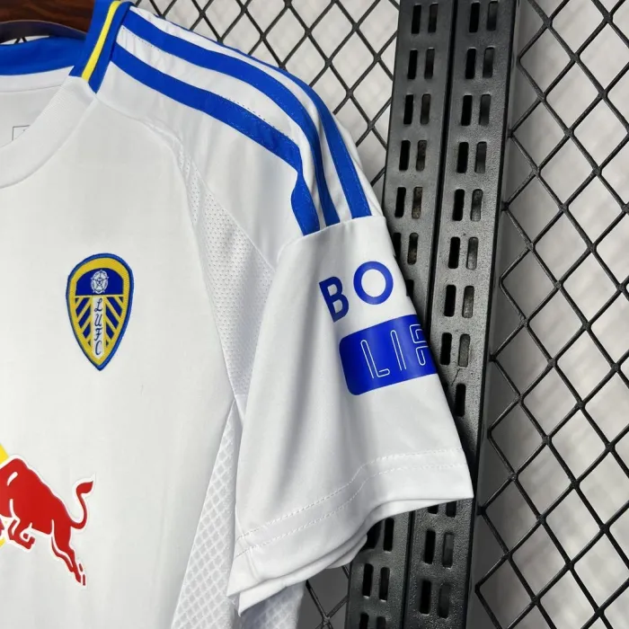 LEEDS United Home Jersey 24/25 Football Kit