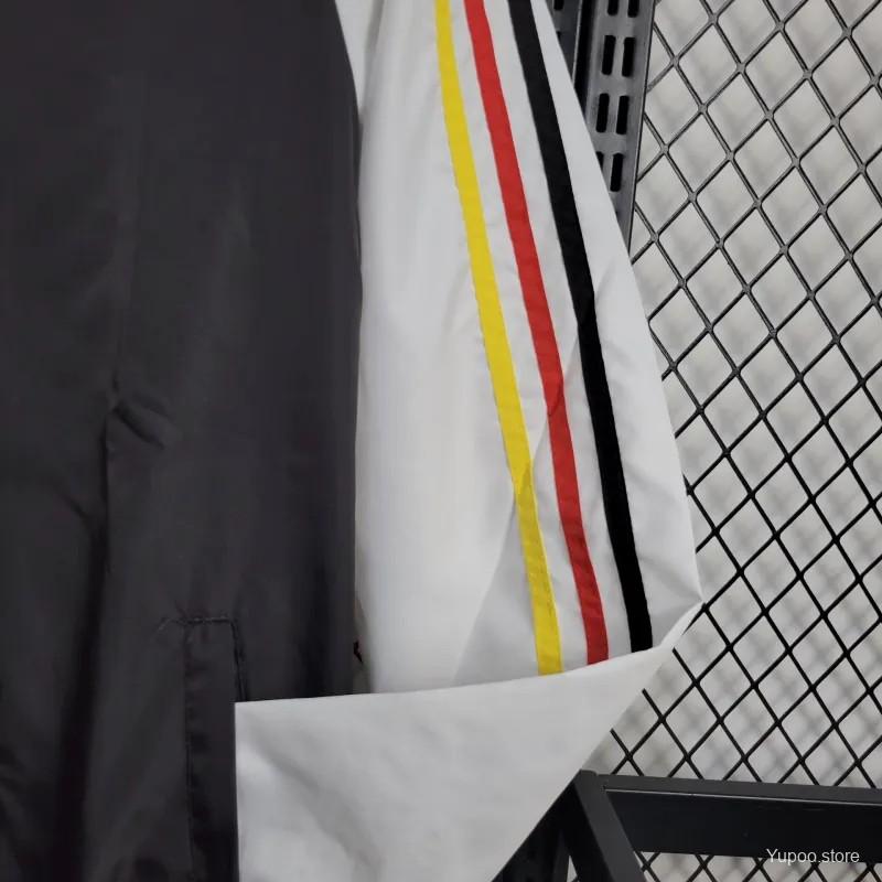 24/25 Man Utd Black/White Windbreaker 1:1 Thai quality