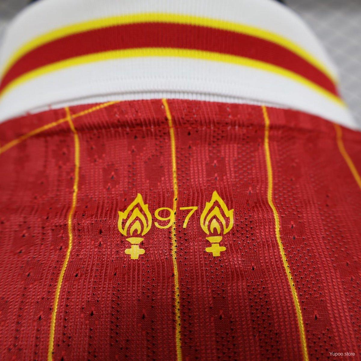 Player Version 24/25 LFC Away Long Sleeve Jersey 1:1 Thai Quality