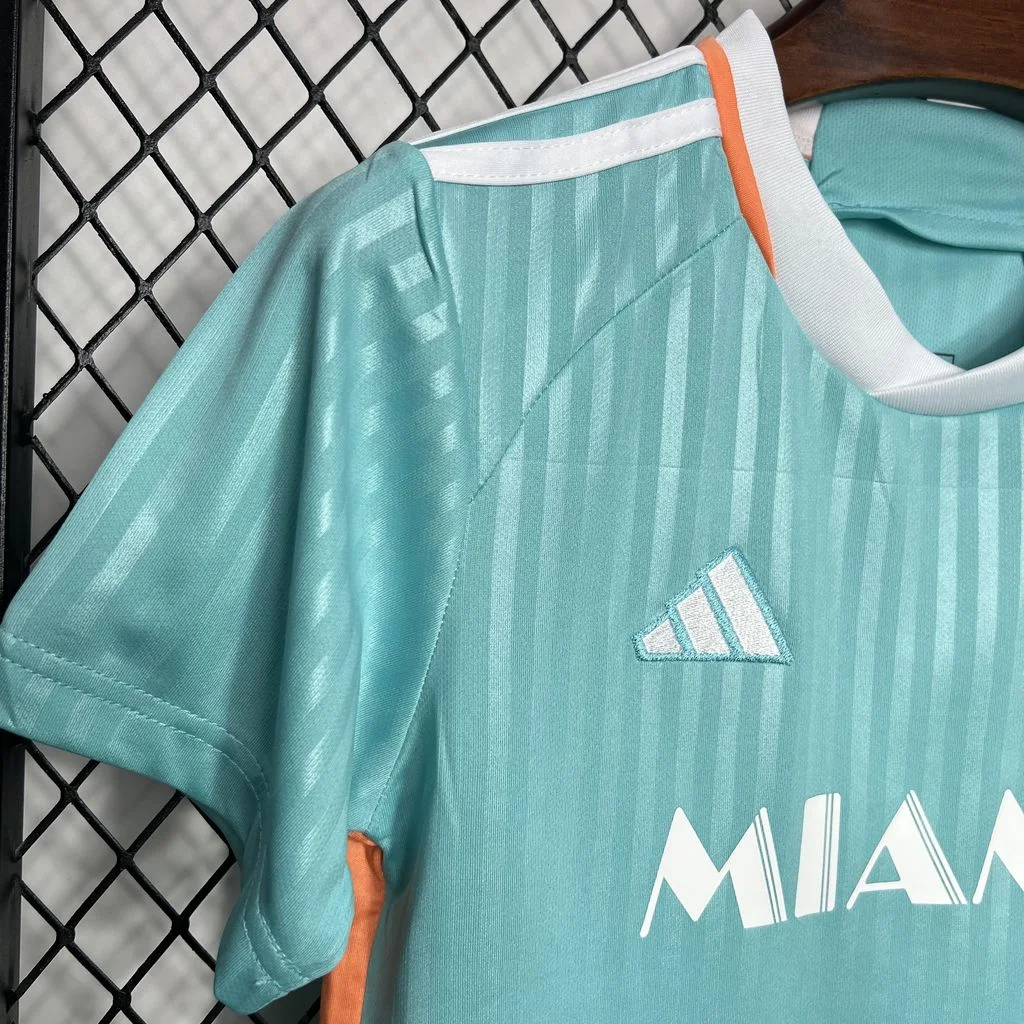 24/25 Inter Miami Third Away Soccer Jersey 1:1 Thai Quality Kids Size