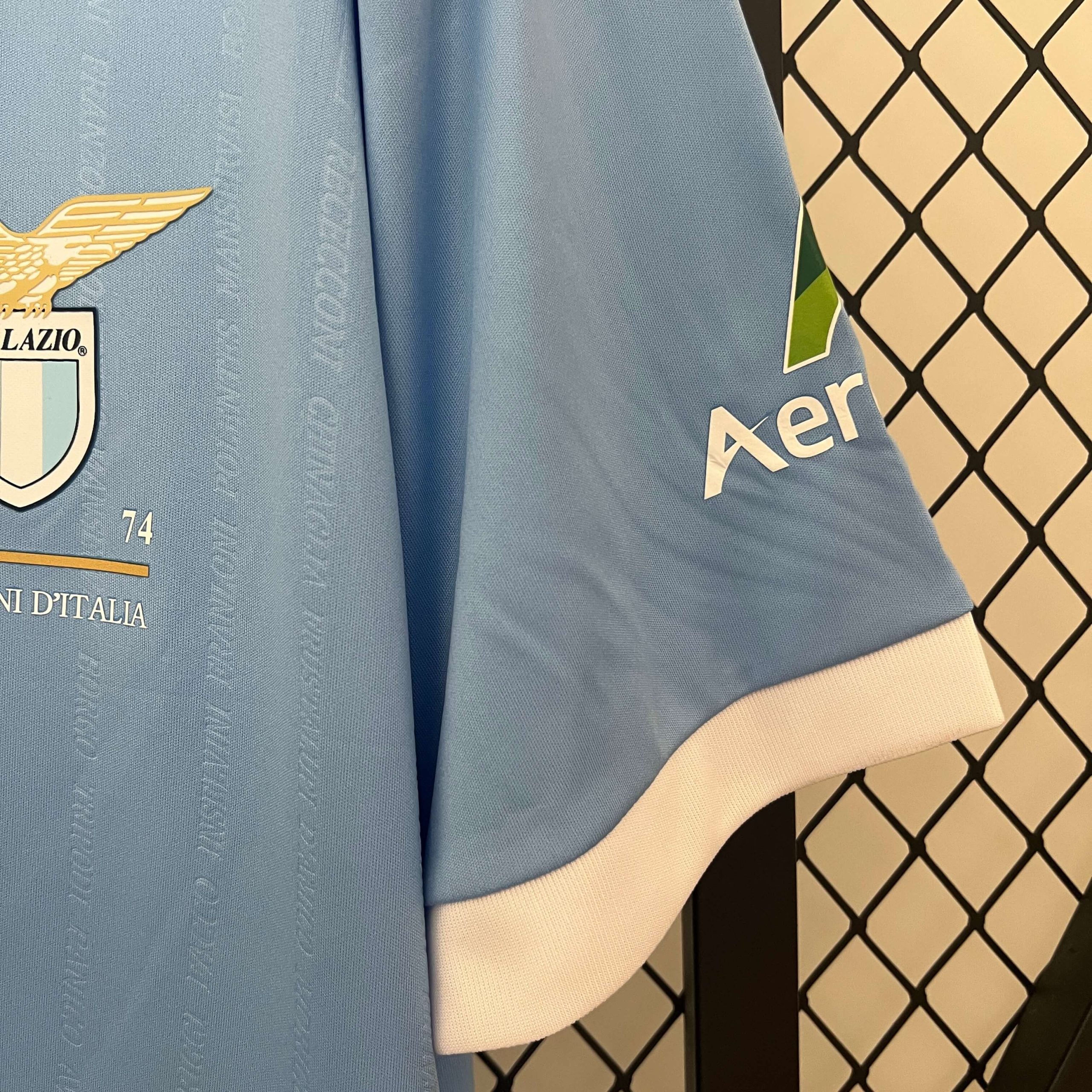 Lazio 24/25 50th Anniversary Blue Kit 1:1 Thai Quality