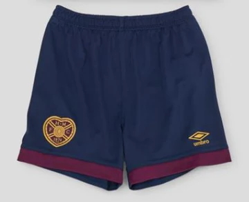 24/25 hearts fc Third Shorts 1:1 Thai Quality