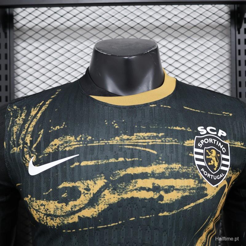 Player Version 24/25 Sporting Lisbon Fourth Football Shirt 1:1 Thai quality
