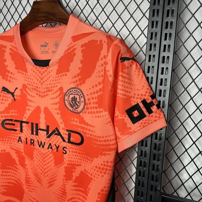 MCFC orange Kit 24/25 Football Jersey 1:1 Thai quality