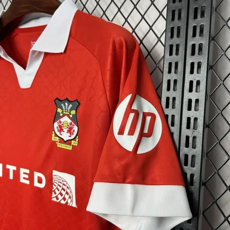 24/25 Wrexham Home Jersey 1:1 Thai Quality
