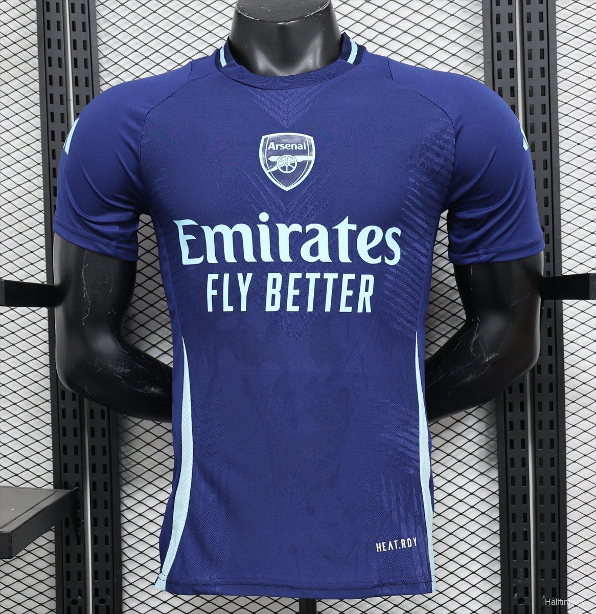 Player Version 24/25 Chelsea Blue Pre-Match Jersey 1:1 Thai quality