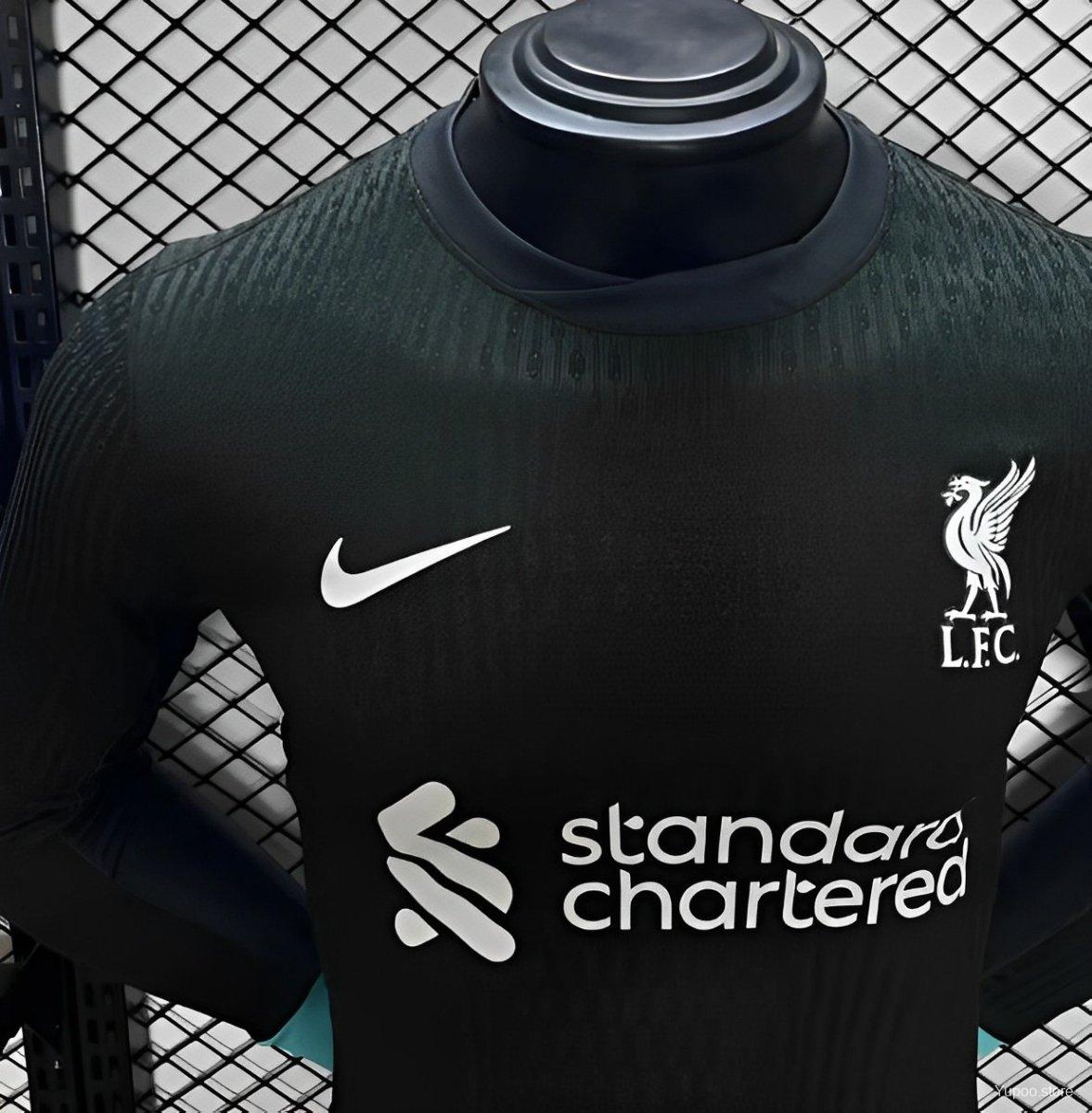 Player Version 24/25 LFC Away Long Sleeve Jersey 1:1 Thai Quality