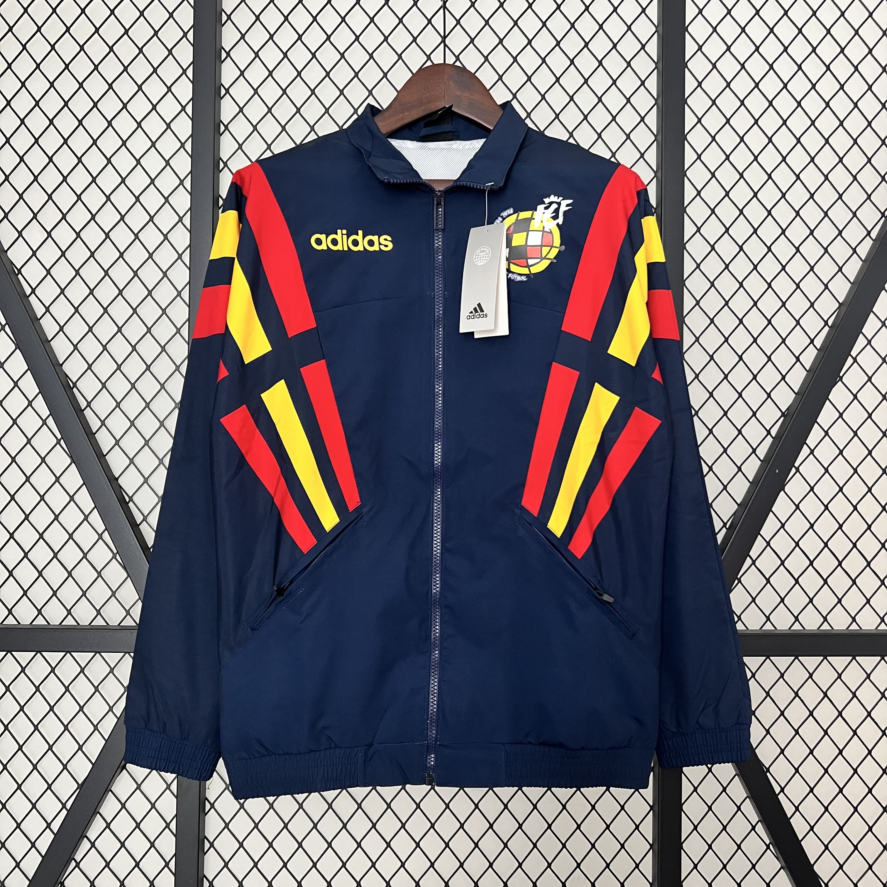 2024 Spain Windbreaker Soccer Jersey