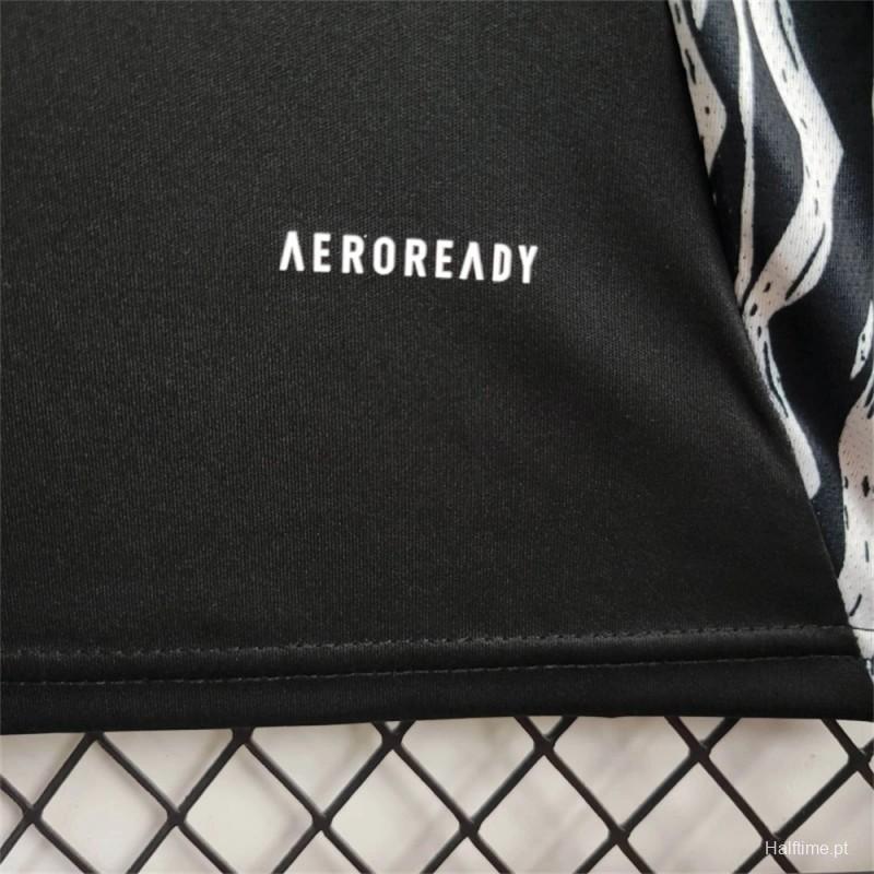 24/25 Arsenal TIRO Black Training Jersey 1:1 Thai Quality