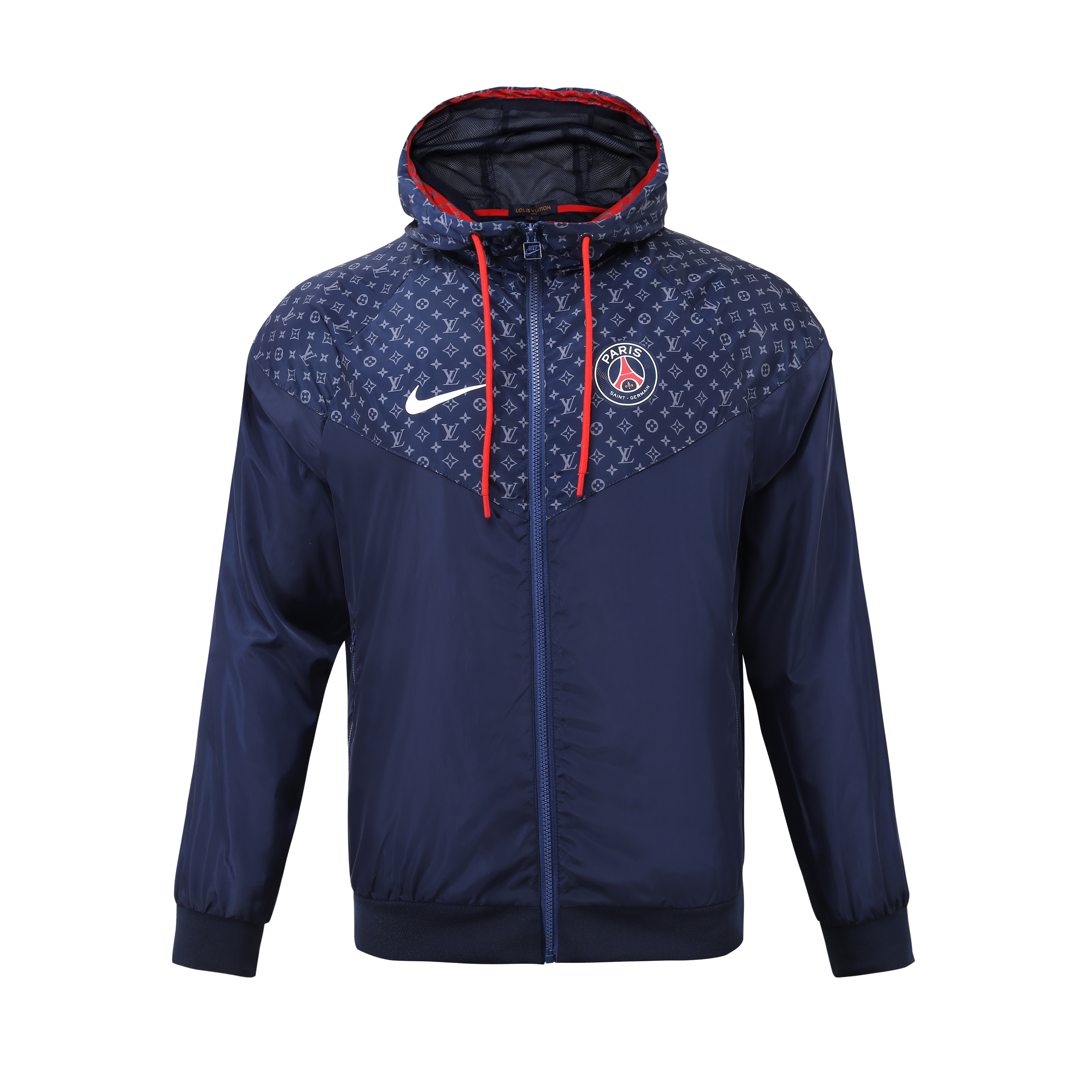 24/25 Paris co-branded LV player version woven autumn and winter jacket + trousers jacket 1:1 Thai quality