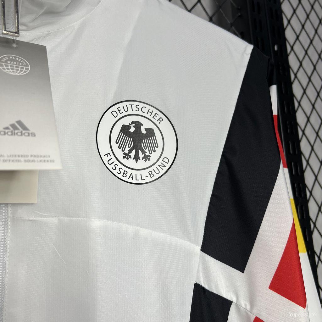 2024 Germany Euro White Windbreaker 1:1 Thai quality