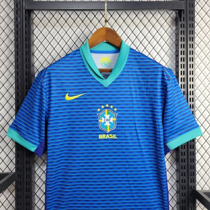 Brazil Away Kit 24/25 Copa America 2024 Football Jersey 1:1 Thai Quality
