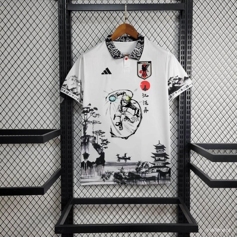 24/25 Japan Uzumaki Naruto White Special Jersey 1:1 Thai Quality