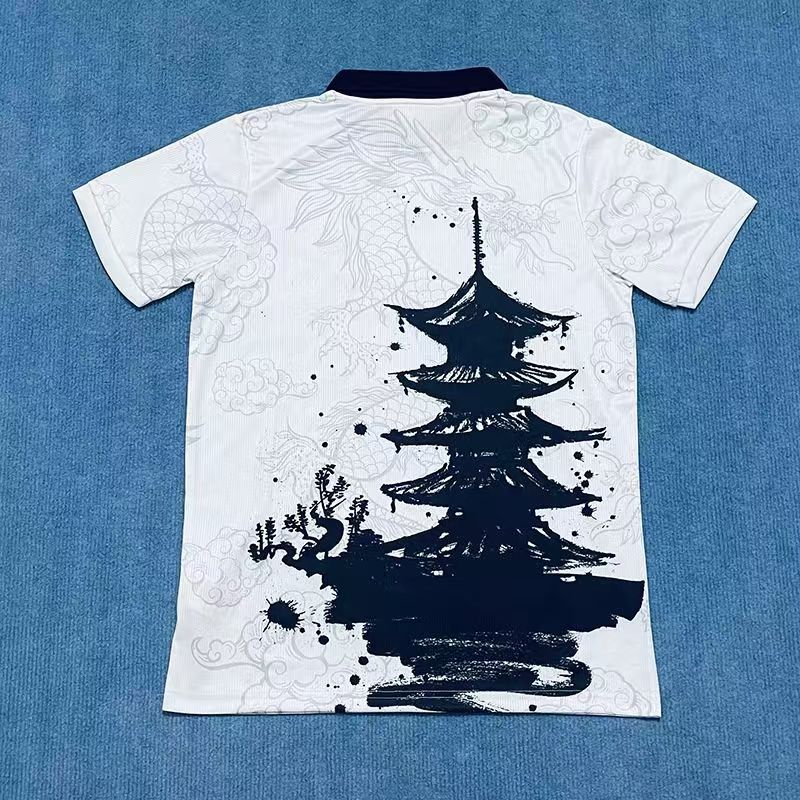 2024 Japan Special Edition Jersey White Dragon Ink Tower