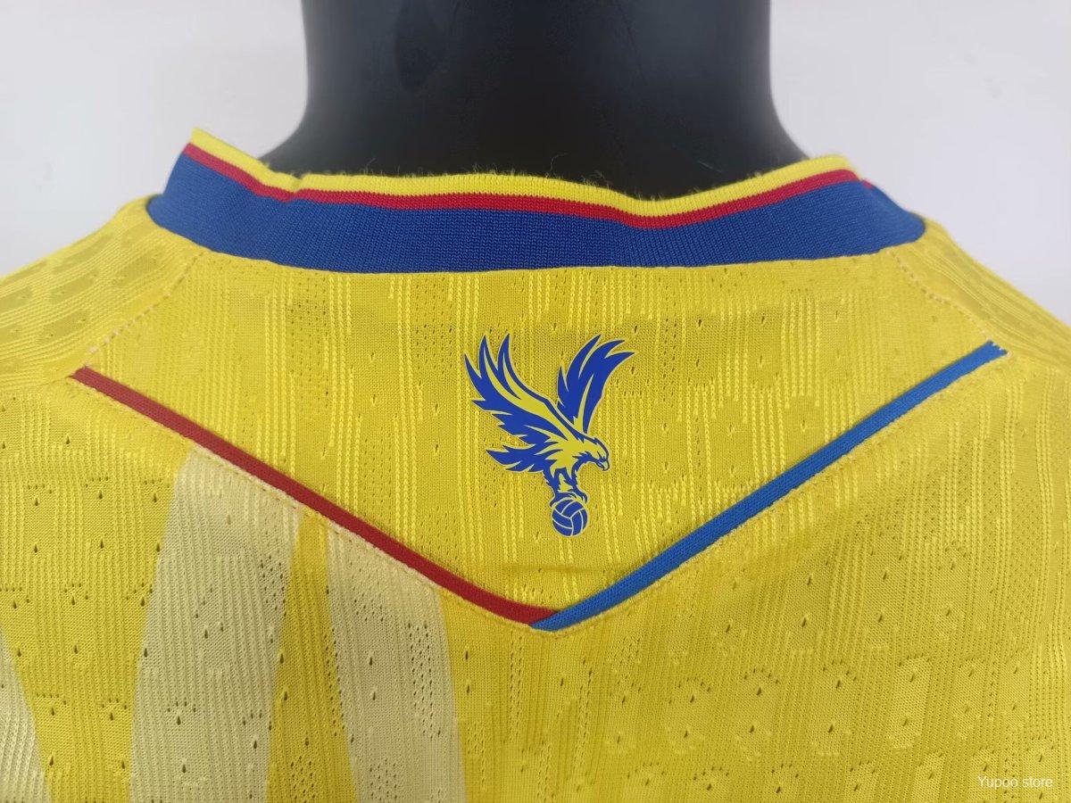 Player Version 24/25 Crystal Palace Away Yellow Jersey 1:1 Thai Quality